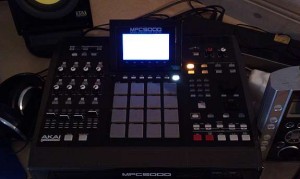 MPC 5000, Roland TD9 lydmodul & en M audio Delta 1010 lydkort