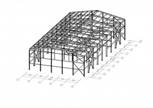 sale frame steel halls